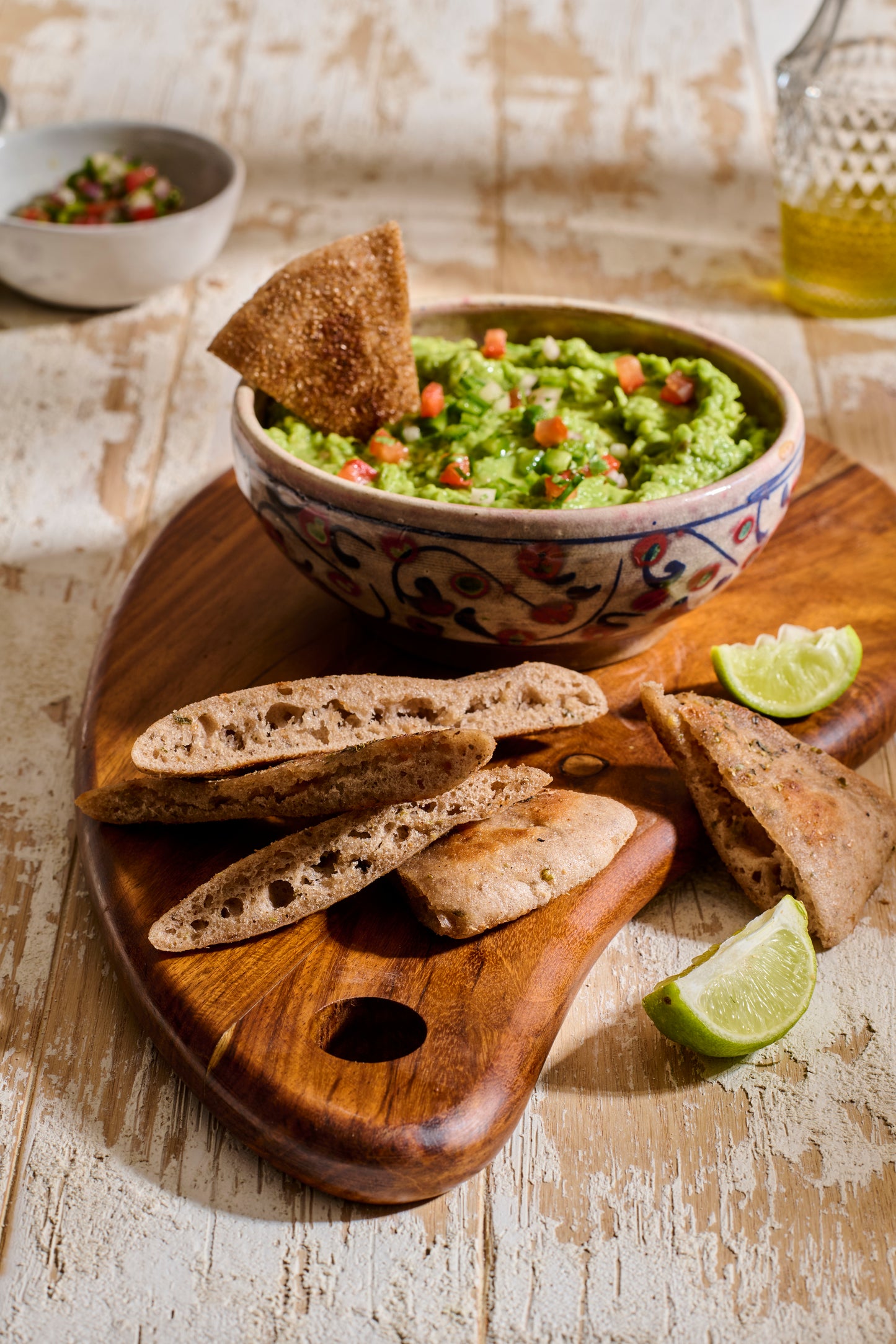 Eishna Date Seed Bread -  Basil & Garlic