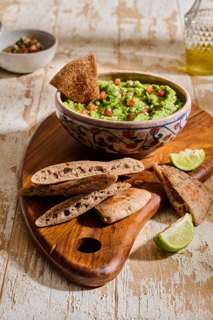 Eishna Date Seed Bread -  Basil & Garlic