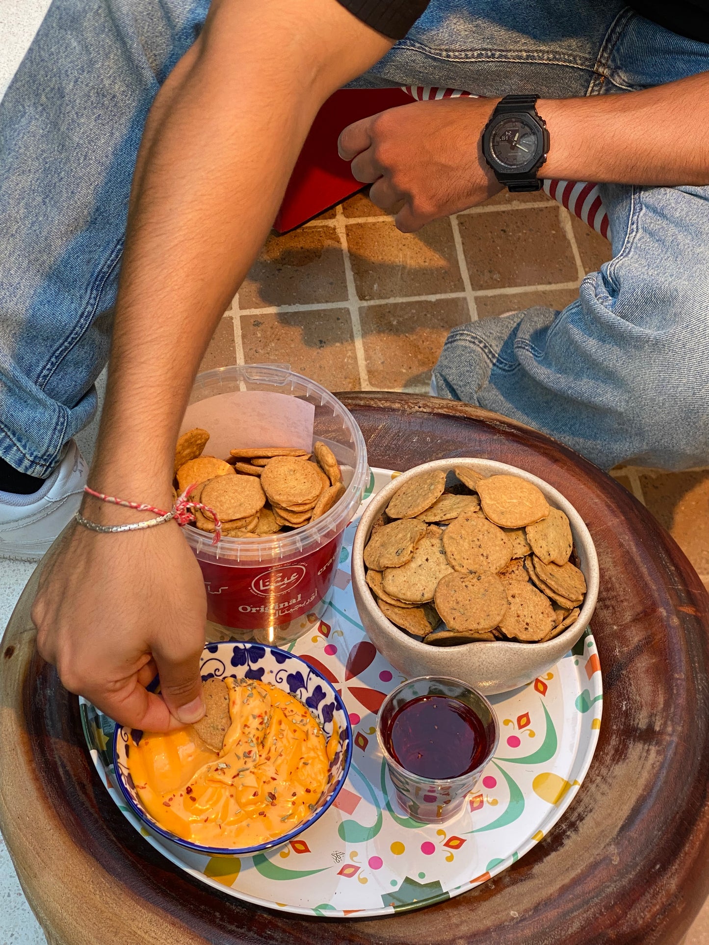 كراكرز عيشنا بنوى البلح – سادة
